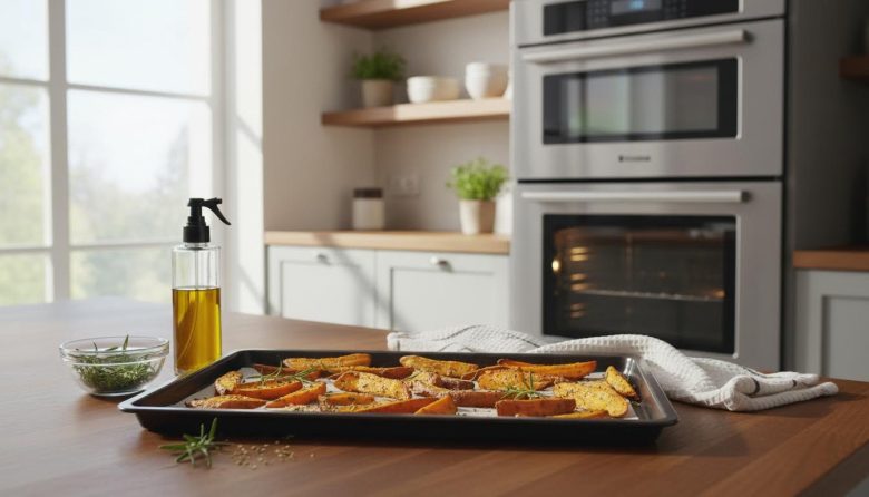 How to Bake Crispy Sweet Potato Wedges Without Frying